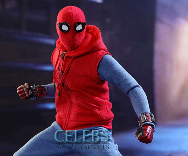 Spider-man Homecoming Red Hoodie