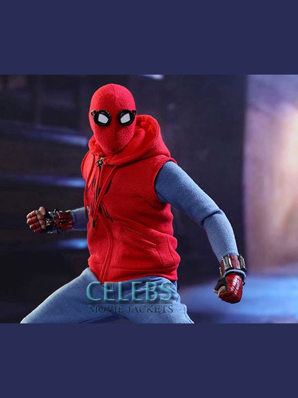 Spider-man Homecoming Red Hoodie