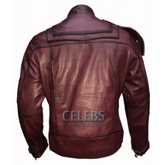 Avengers Infinity War Waxed Star Lord Jacket