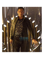 Star Trek Discovery Jason Isaac Leather Trench Coat