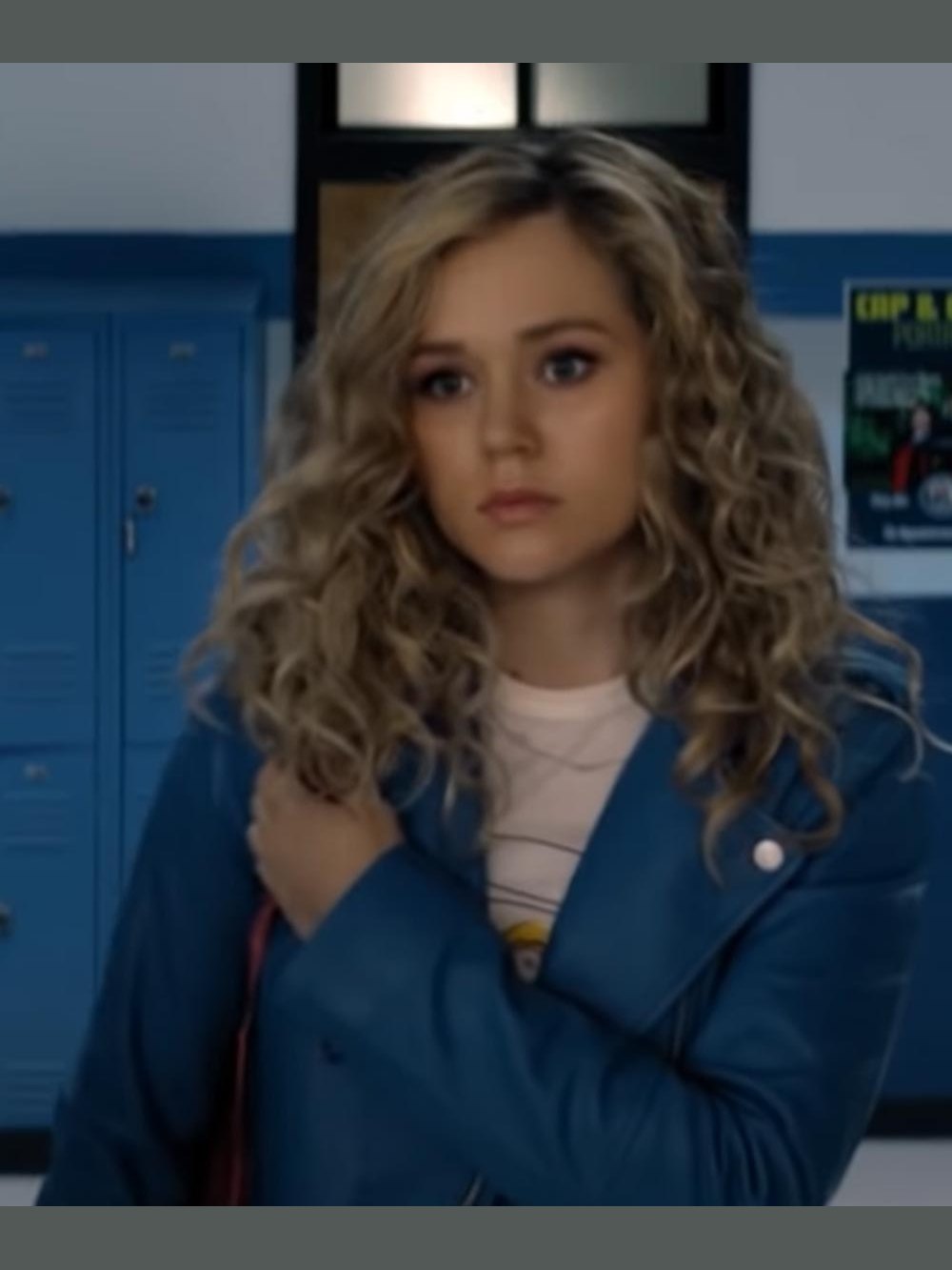 Stargirl Courtney Whitmore S02 Blue Biker Jacket