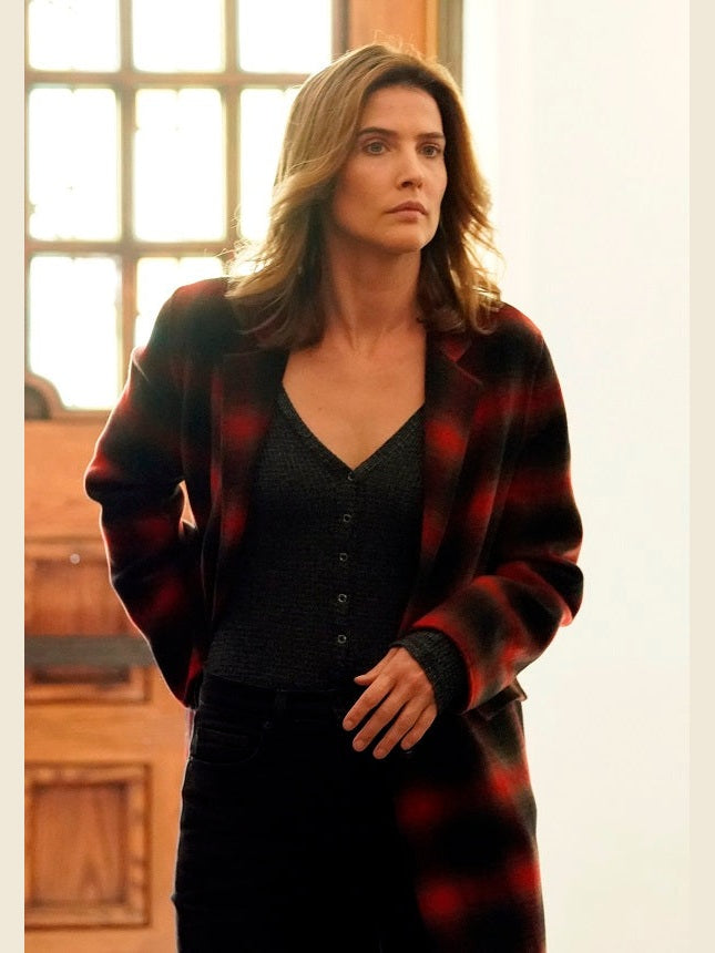 Stumptown Cobie Smulders Plaid Coat