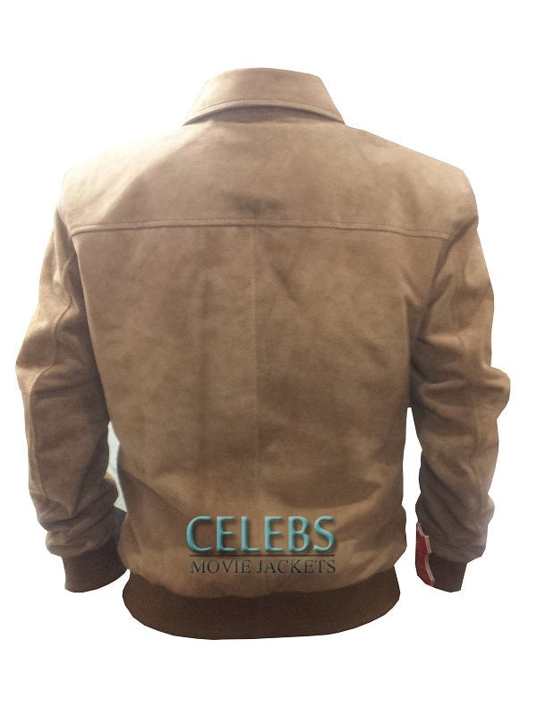 Amazing Tan Leather Jacket