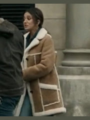 Superman And Lois Lana Lang Shearling Jacket