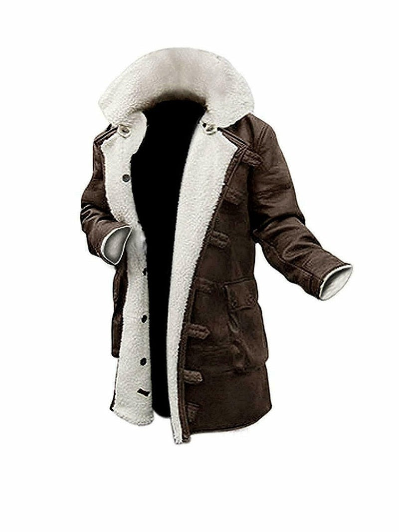 Bane Swedish Bomber Shearling Leather Jacket