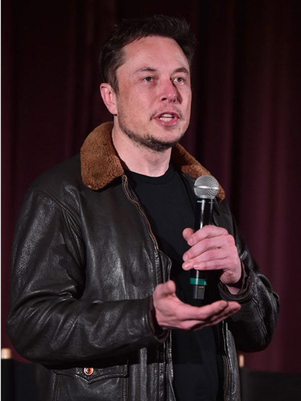 Elon Musk Brown Jacket