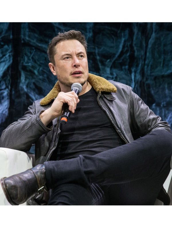 Elon Musk Brown Jacket