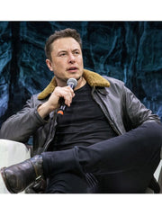 Elon Musk Brown Jacket