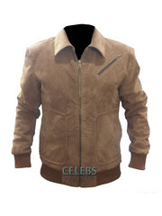 Amazing Tan Leather Jacket
