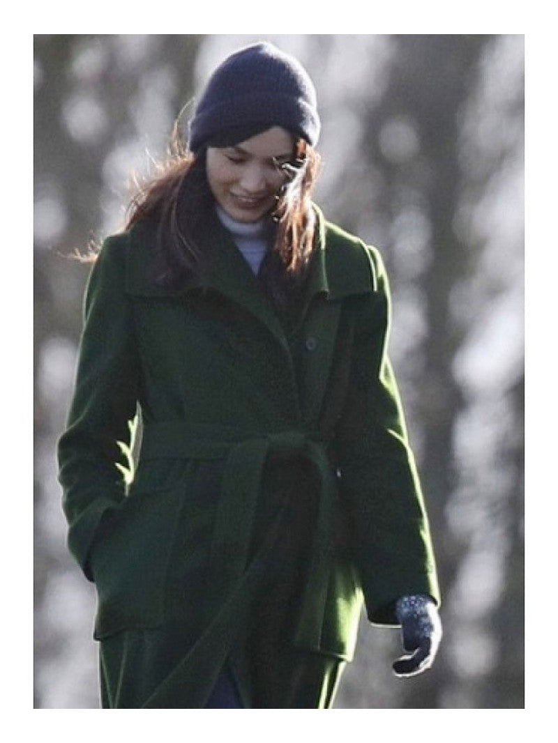 The Eternals Gemma Chan Long Coat