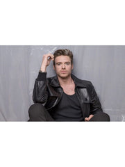 The Eternals Ikaris Black Leather Jacket