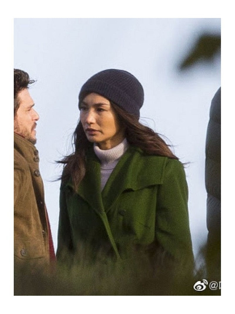 The Eternals Gemma Chan Long Coat