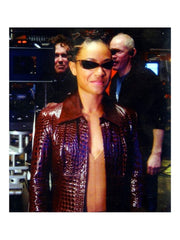 The Matrix 4 Niobe Red Leather Jacket