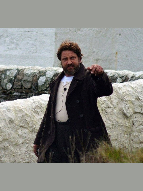 The Vanishing Gerard Butler Wool Coat