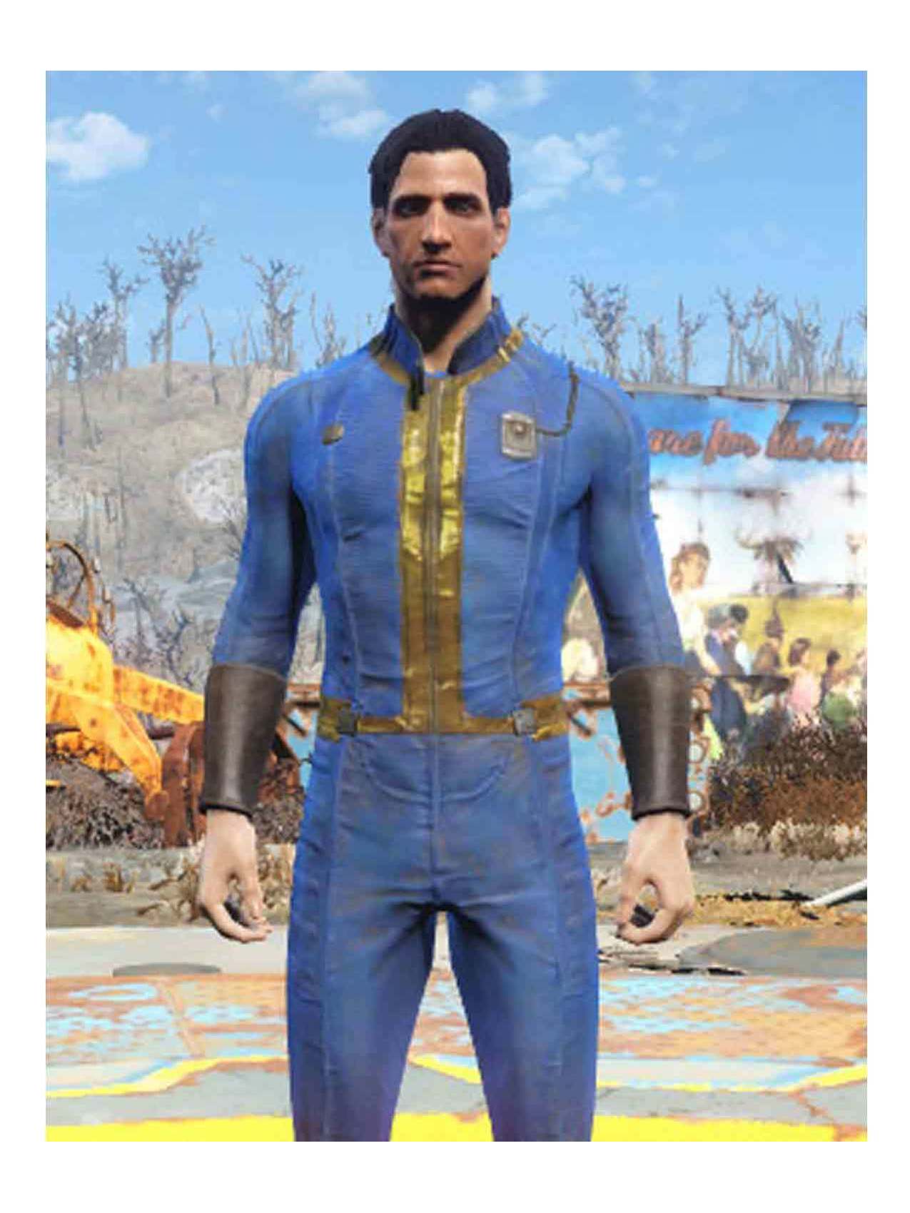 Vault Fallout 76 Leather Jacket