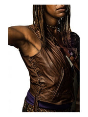 The Walking Dead Michonne Leather Vest