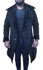 Power Tommy Egan Black Trench Coat