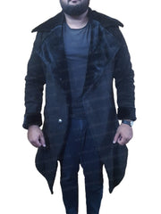 Power Tommy Egan Black Trench Coat