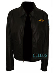 Top Gun Kelly McGillis (Charlie) Leather Jacket