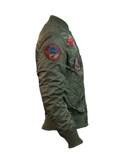 Top Gun Ma-1 Bomber Jacket With Patches
