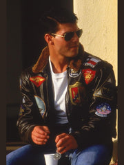 Top Gun Leather Jacket