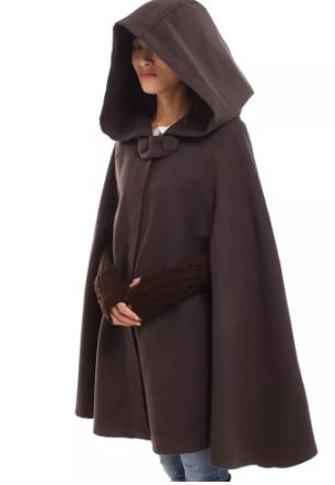 Black Cloak Cape for Halloween