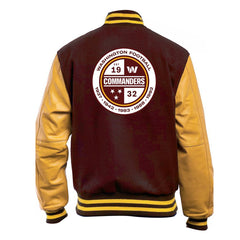 Washington Commanders Varsity Jacket