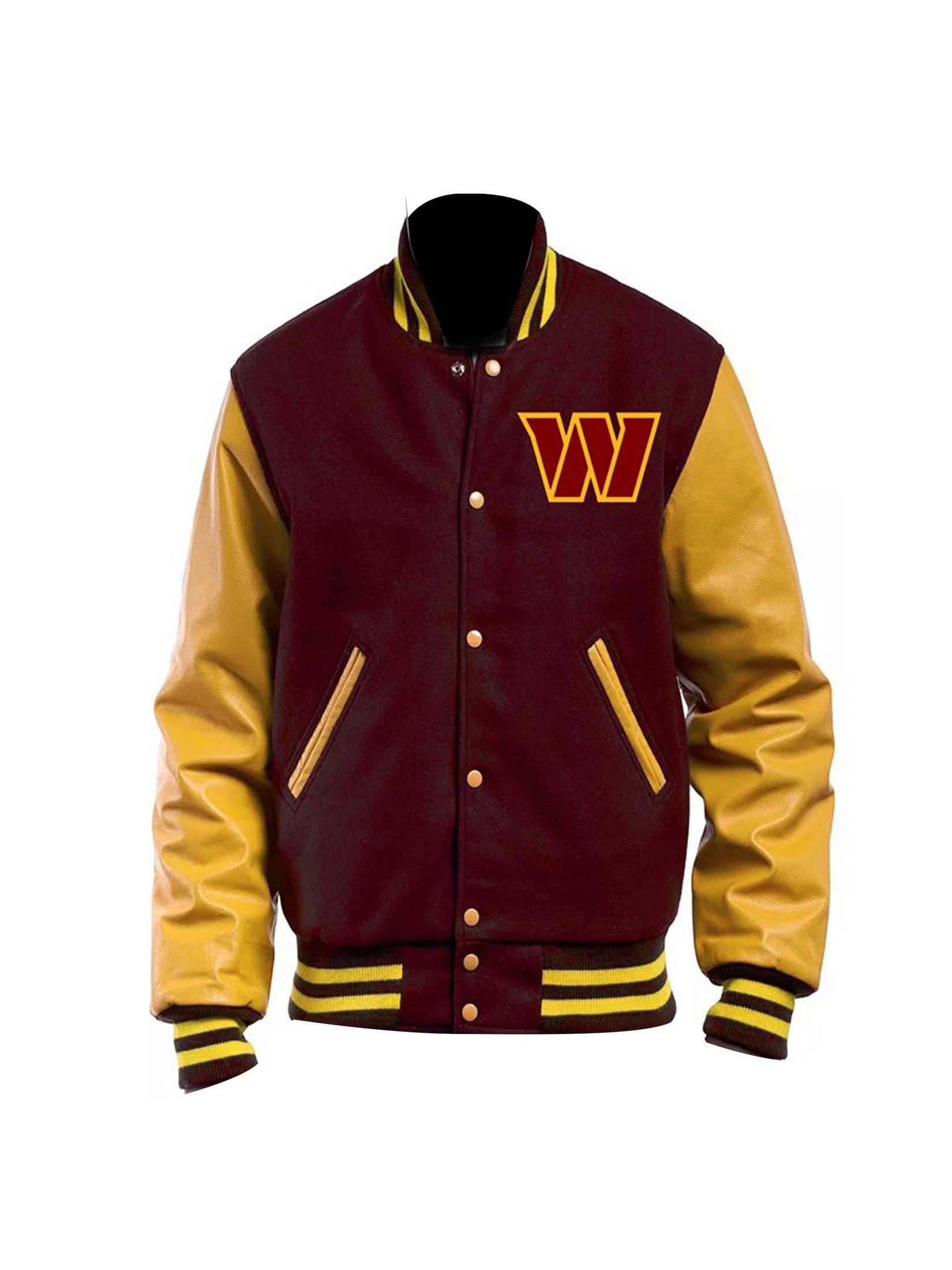 Washington Commanders Varsity Jacket