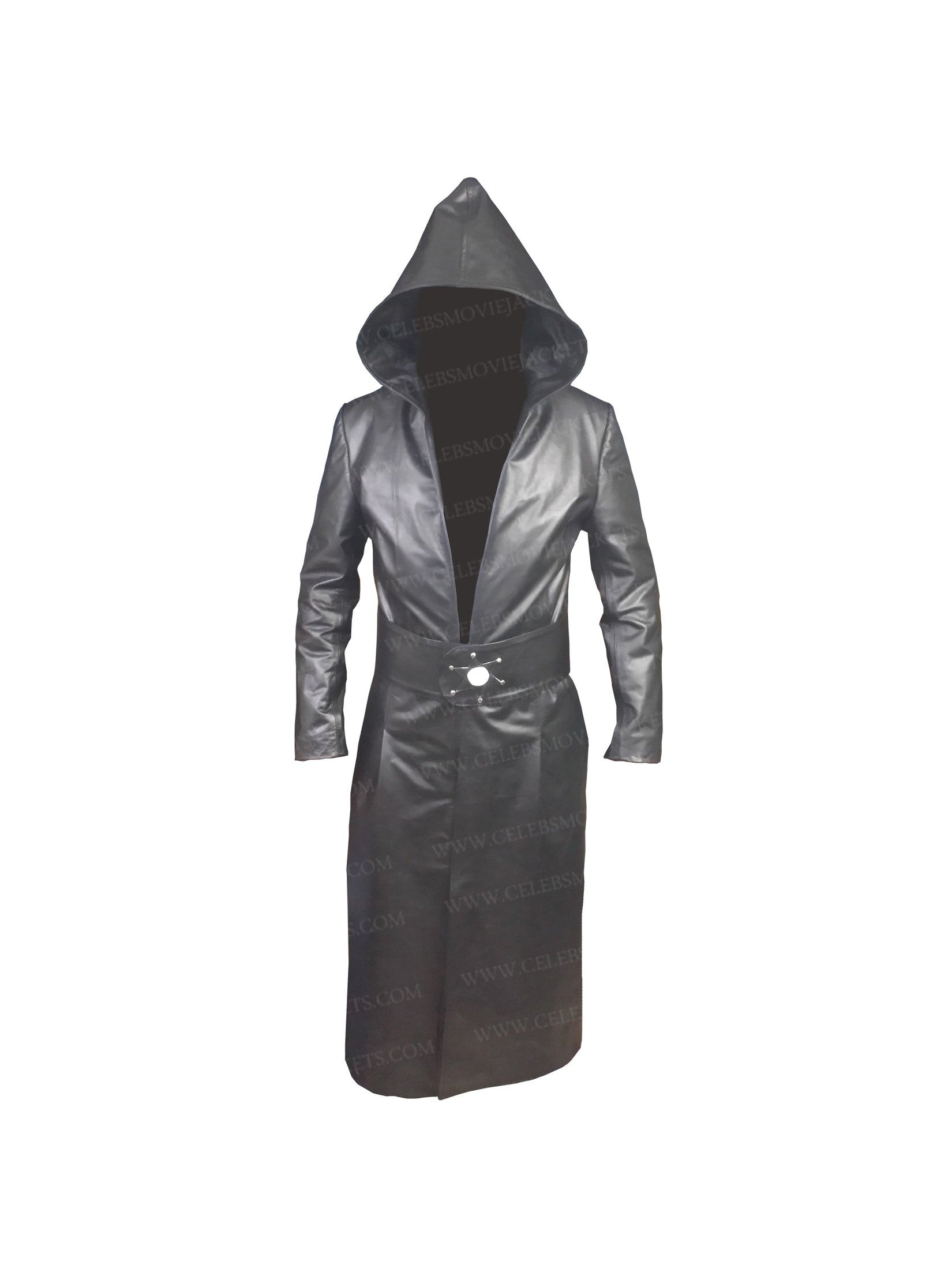 Watchmen Regina King Leather Hooded Coat
