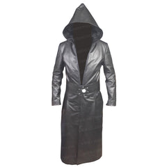 Watchmen Regina King Leather Hooded Coat
