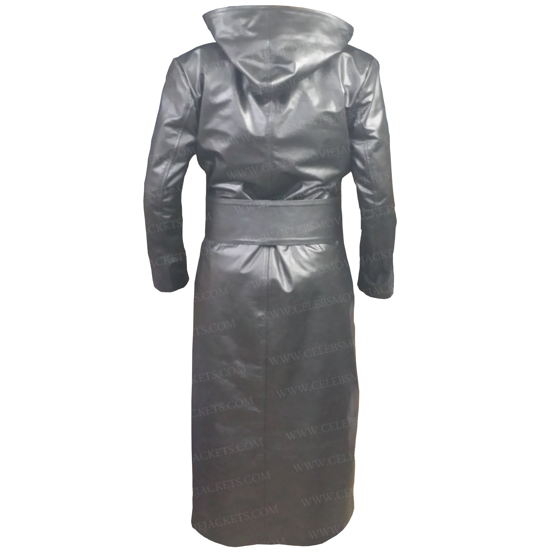 Watchmen Regina King Leather Hooded Coat