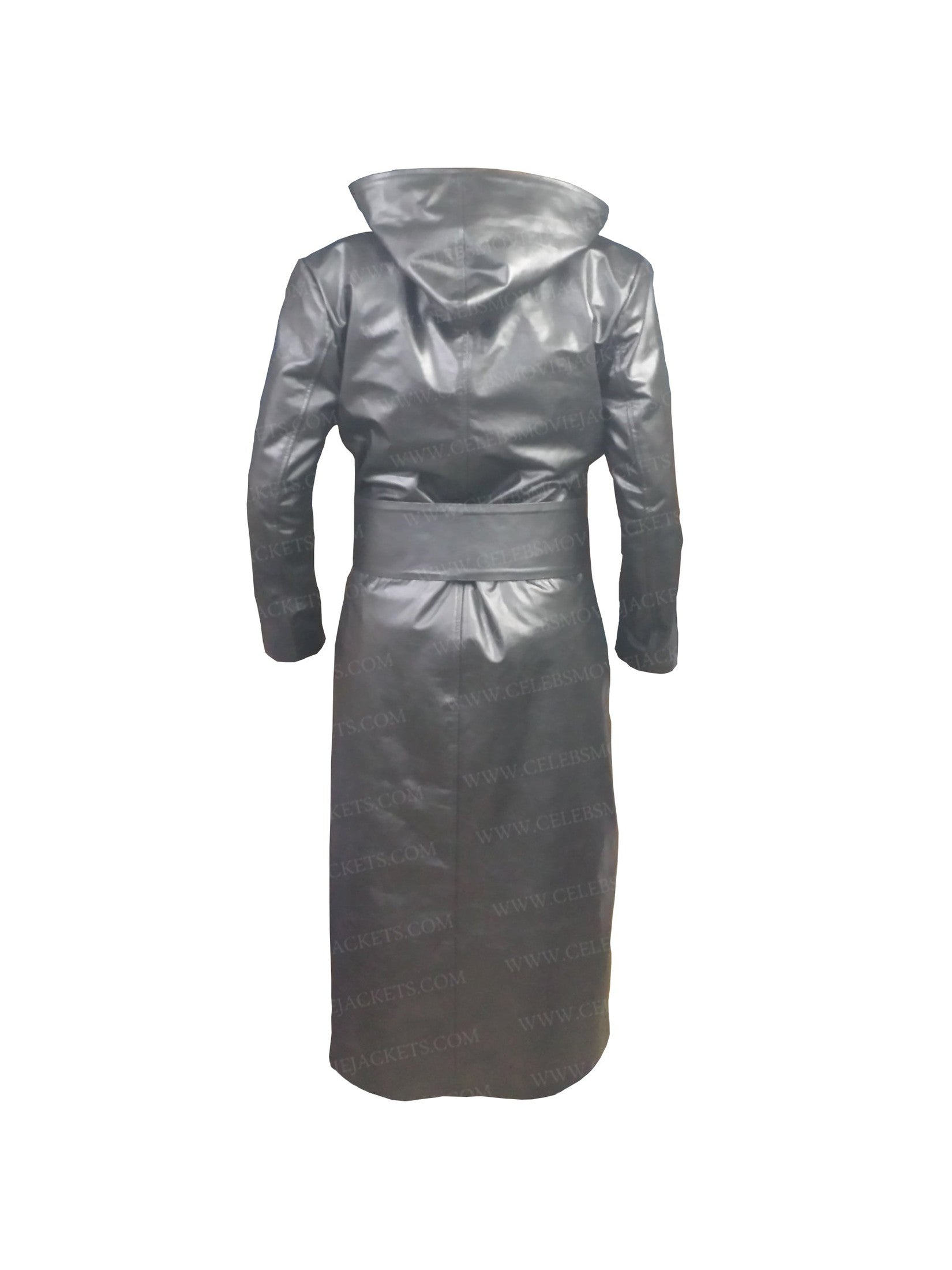 Watchmen Regina King Leather Hooded Coat