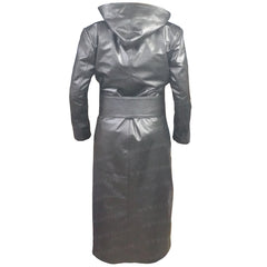 Watchmen Regina King Leather Hooded Coat