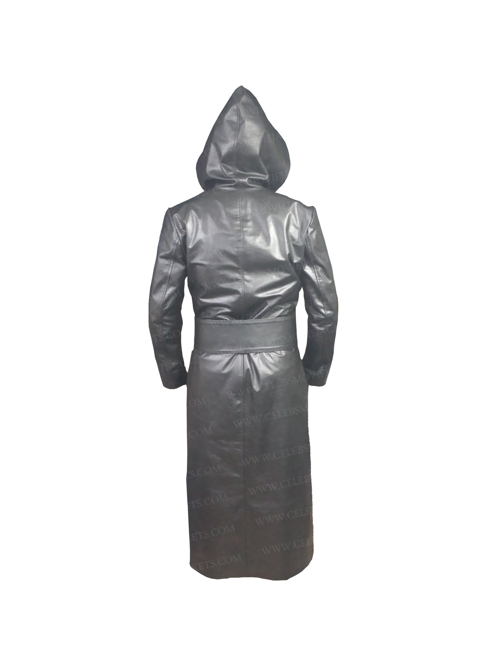 Watchmen Regina King Leather Hooded Coat