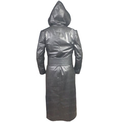 Watchmen Regina King Leather Hooded Coat