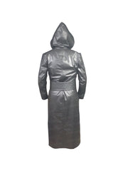 Watchmen Regina King Leather Hooded Coat