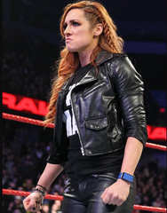 WWE Becky Lynch Biker Leather Jacket