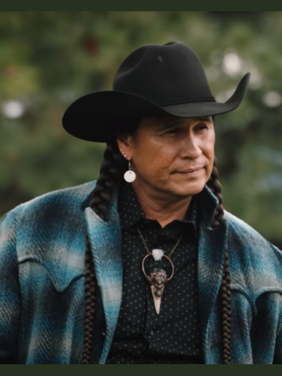 Yellowstone Season 4 Moses Brings Plenty Coat
