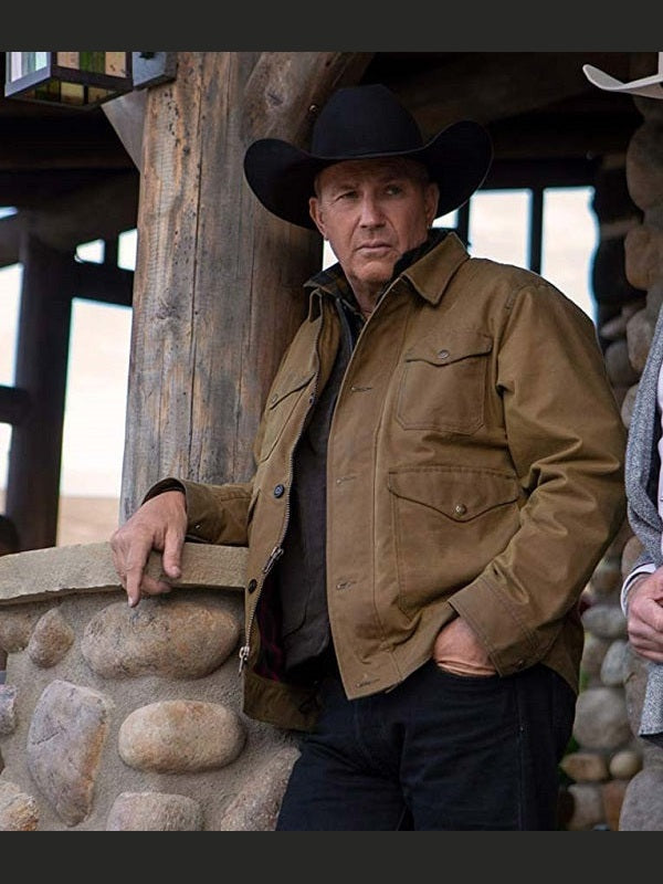 Yellowstone S02 John Dutton Brown Jacket