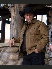 Yellowstone S02 John Dutton Brown Jacket