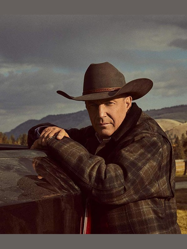 Yellowstone John Dutton Plaid Jacket