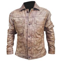 Yellowstone Luke Grimes Leather Jacket