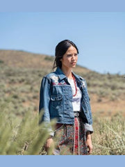 Yellowstone S03 Monica Dutton Denim Jacket