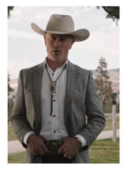 Yellowstone Neal Malcolm Beck Grey Blazer