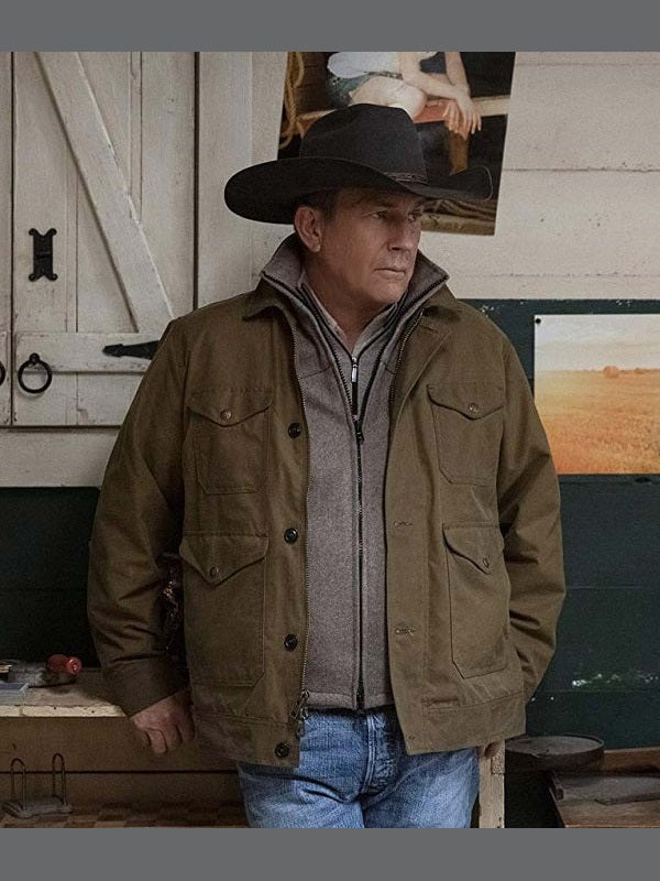 Yellowstone S02 John Dutton Brown Jacket