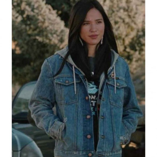Yellowstone monica dutton denim jacket