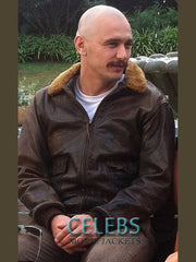 Zeroville James Franco Brown Leather Jacket
