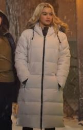 1UP 2022 Vivian Lee White Puffer Coat