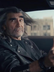 Super Bowl Eugene Levy Leather Jacket