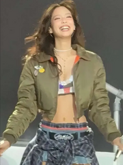 Jennie Kim 2026 Bomber Jacket